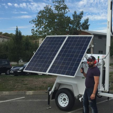Infrastructures de télécommunication alimentées par systèmes solaires